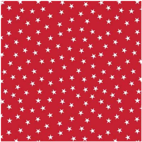 BANDANNA Twinkle Stars Red