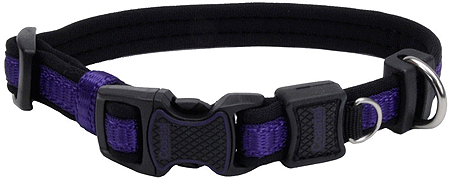 COASTAL Inspire Adjustable Collar 5/8 x 8-12" Purple